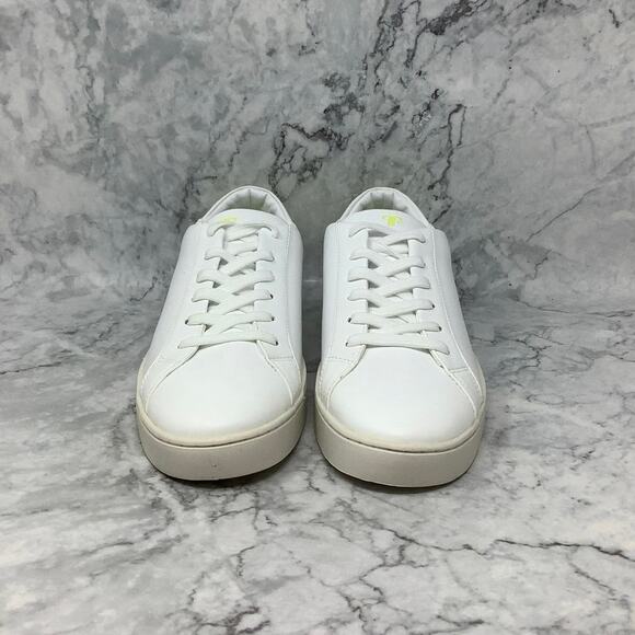 Thousand Fell Mens 10 White/Washed Acid Lace Up Low Top Sneakers Shoes H19-9 - Picture 2 of 10